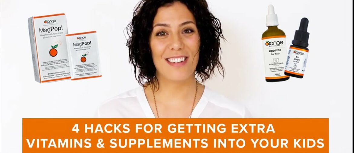 4 Hacks For Getting Extra Vitamins & Supplements Into Your Kids