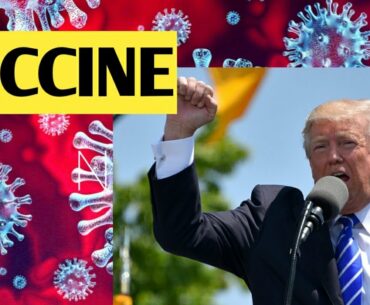 Trump Says Coronavirus Vaccine Will Be Available in a Matter of Weeks