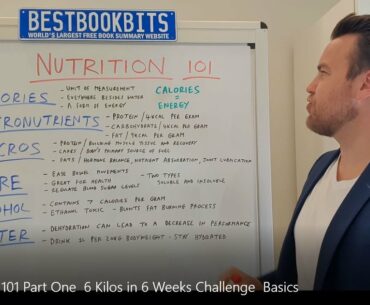 Nutrition 101 Part One | 6 Kilos in 6 Weeks Challenge | Basics | Apply go.bestbookbits.com/apply