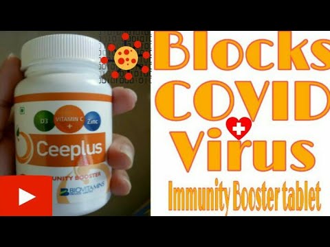 #COVID-19, CEEPLUS Immunity Booster Tablets # Blocks Covid virus from entering breathing system.