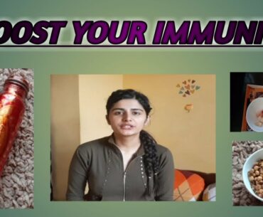 BOOST YOUR IMMUNITY|| 5 HEALTHY HABITS|| HITESHI PARMAR