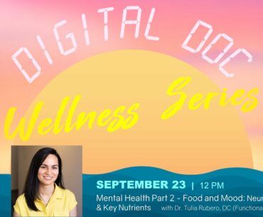 Digital Doc Wellness Series Webinar | Mental Health Part 2: Food and Mood