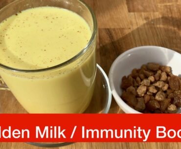 Golden Milk | Immunity Booster for cough and cold lBest remedy of Corona virus symptoms lHome remedy