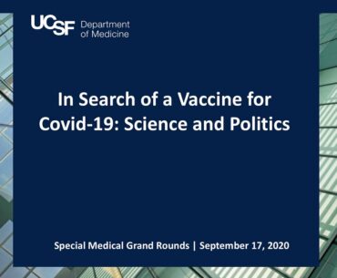 In Search of a Vaccine for Covid-19: Science and Politics