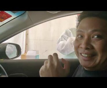 PCR Test Drivethru dan unboxing paket vitamin dari Halodoc