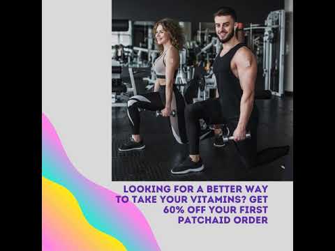 PatchAid Vitamin Patches - 60% Off First Order + Free Shipping - 10