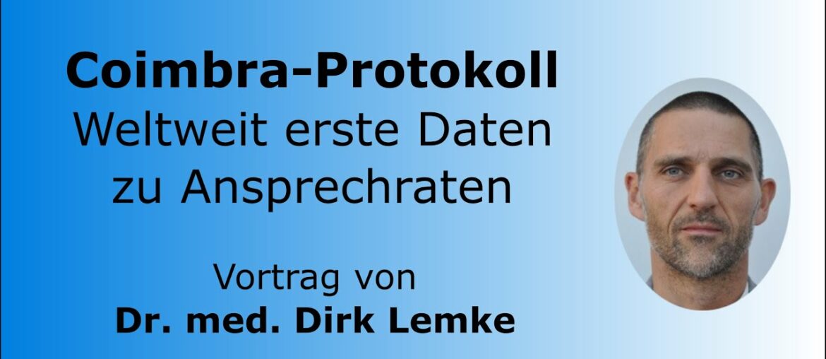 Weltweit erste Daten zu Vitamin D Hochdosistherapie "Coimbra Protokoll" - Teil 1 - Dr. Dirk Lemke