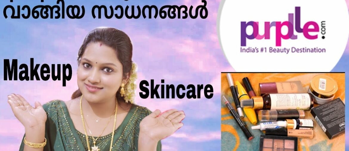 Purplle Haul || Huge Makeup Products And Skin Care || Huge Sale || Smartstyle With Anju || Malayalam