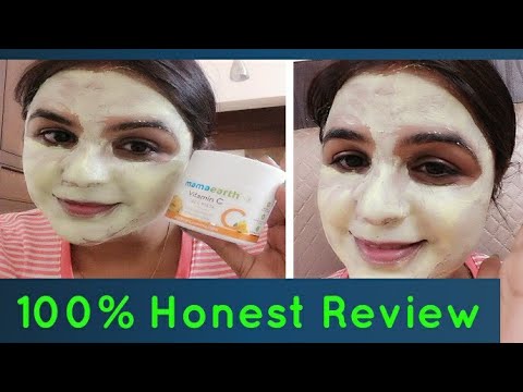 Mama Earth Vitamin C Face mask/Honest Reviewn/Truth About vit C/Does It Work?? 100% Honest Review