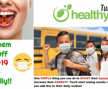 School's Back In!  STRENGTHEN Their Immune System! TurmaSlim Review.