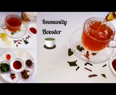 Immunity Booster Tea/Ayurvedic Immunity booster drink/Ayurvedic kadha banos kitchen