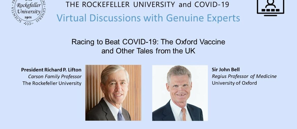 Racing to Beat COVID-19: The Oxford Vaccine and Other Tales from the UK