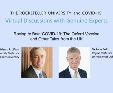 Racing to Beat COVID-19: The Oxford Vaccine and Other Tales from the UK