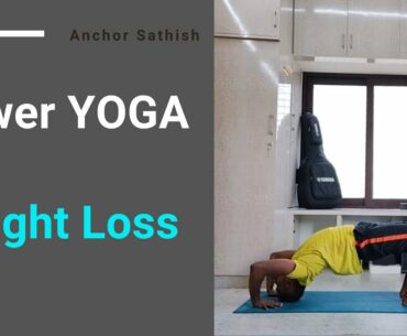 Power Yoga for Weight Loss | #corona #covid19 | happy Omyoga