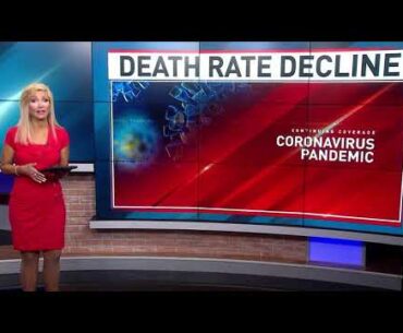 COVID-19 death rates continue to drop since start of pandemic