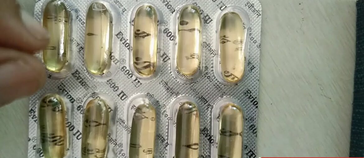 Evion 600 vitamin benifet capsules Evion600mg vitamin e capsule