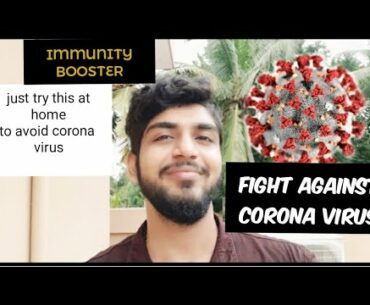 FIGHT AGAINST CORONA VIRUS /EASY IMMUNITY BOOSTER DRINK AT HOME/FEEL THE TASTE