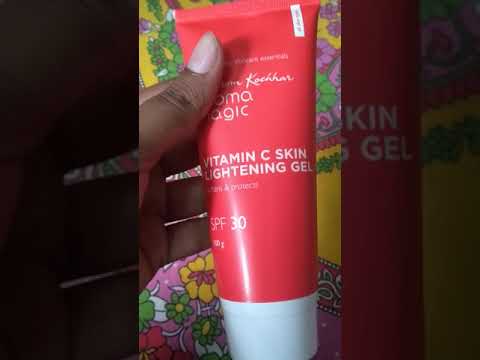 honest review of aroma magic vitamin C lightening gel