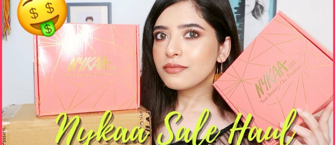 HUGE Nykaa Sale Haul! Starting at Rs150 | Anindita Chakravarty