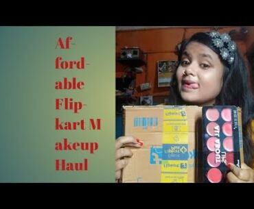 Affordable Makeup Products|Flipkart Makeup Haul