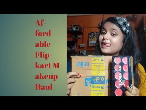 Affordable Makeup Products|Flipkart Makeup Haul