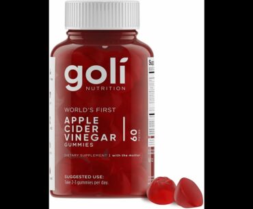 World's First Apple Cider Vinegar Gummy Vitamins by Goli Nutrition   Immunity & Detox