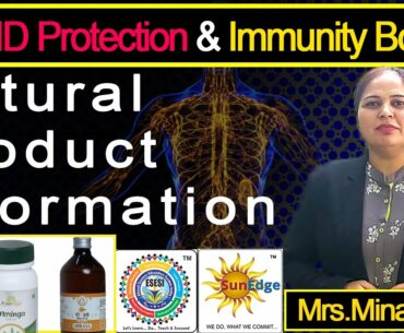 COVID-19 Protection & Immunity Booster Natural Product | SunEdge | ESESI By Mrs.Minal Mam