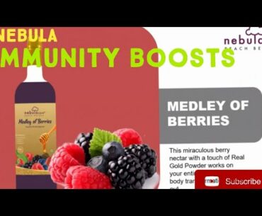 Medley of berries health drink | nebula medley of berries | immunity booster | immune boosts/nebula