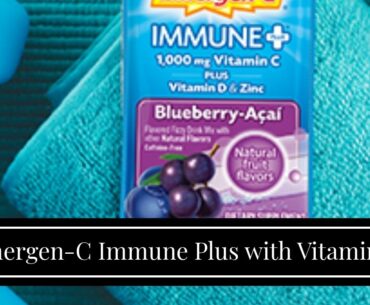 Emergen-C Immune Plus with Vitamin D and Zinc Variety Pack, 70 ct.