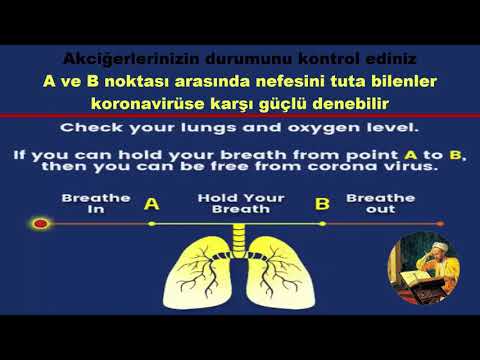 Korona Nefes Testi/Coronavirus test