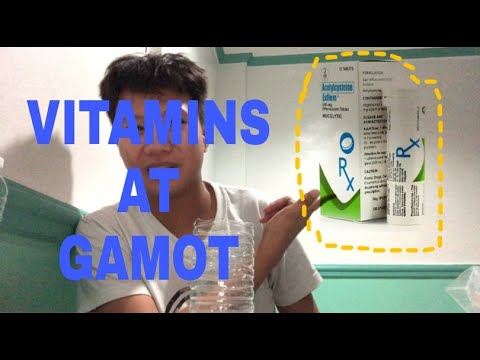 PINOY COVID-19 PATIENT DAY 3: VITAMINS AT GAMOT | TAGALOG