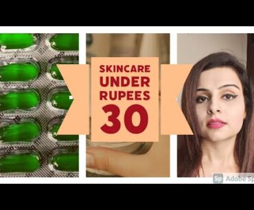 #Best #skincare under rupees 30,vitamin E capsules for #glowingskin #pigmentation