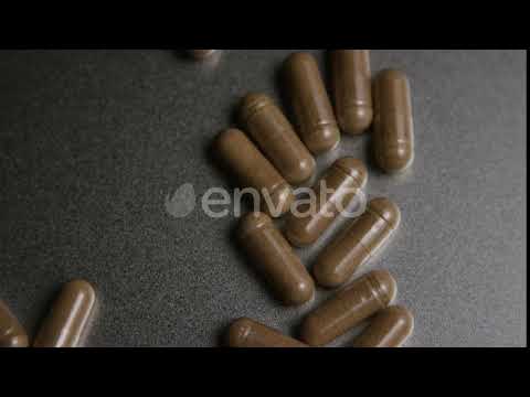 Rotating stock footage shot of vitamins and pills - VITAMINS 0019 | Stock Footage - Envato elements