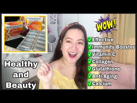 Radiance C Vitamin C Plus Effective na Immunity Booster at Pampaganda Len Oruga