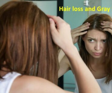 Vitamin deficiency causes hair loss and gray hair