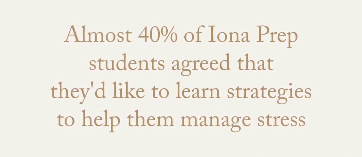 Iona Prep's School Counseling Response to COVID19's impact