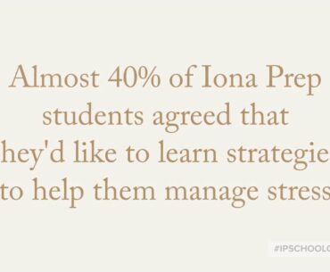 Iona Prep's School Counseling Response to COVID19's impact