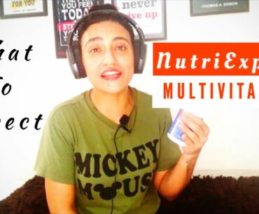 Unboxing NutriExpert Multivitamin| What To Expect From Sports Special Multivitamins (Eng/ Hin)