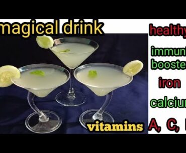 Magical health drink.Increase your immunity and health. Rich in iron calcium, vitamin A, C, K