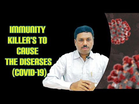 IMMUNITY KILLERS TO CAUSE DISEASES -(COVID-19)