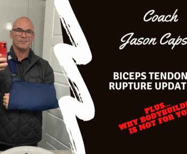 Biceps Tendon Rupture UPDATE...and why YOU should NOT be a bodybuilder.