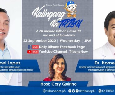 #KalingangKatribu with Dr. Homer Lim and Dr. Roderick Tan