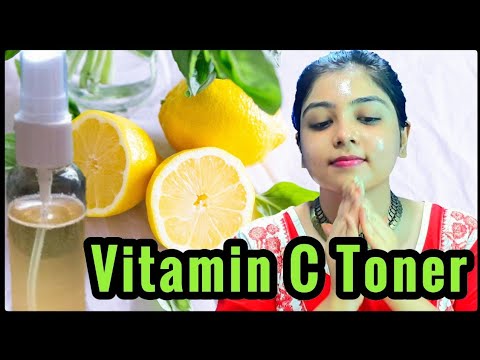 Vitamin C toner at home 2020|Vit c toner for open pores, acne,pimple,oily skin,tiny bumps|Diy toner