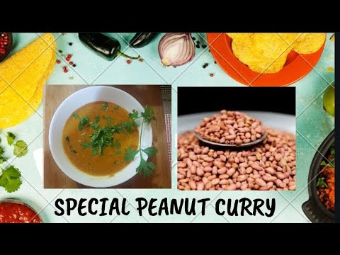 Special Peanut curry by my marumagal. // verkadalai kuzhlambu.// protein carbohydrates and  vitamins