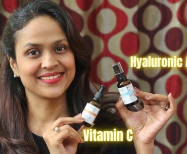 Vitamin C & Hyaluronic Acid Serums | Why, How & When To Use | Shalini Srivastava