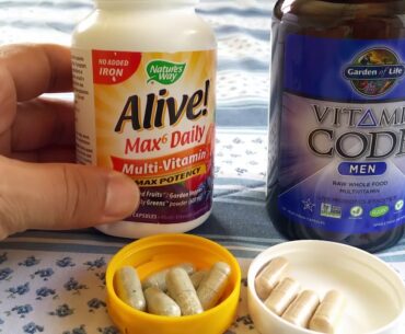 Nature's Way Alive VS Vitamin Code Men (multi-vitamins)