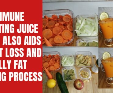 Immune Boosting Juice which also Aids Weight Loss and Belly Fat Burning Process