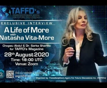 A Life of More  Natasha Vita More Interviewed by Chogwu Abdul for TAFFD