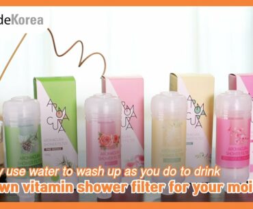 Expo 2020__ Aromacura Vitamin Shower Filter (Products Introduction)