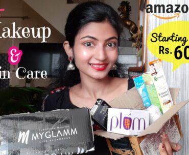 Affordable Makeup & Skin Care Haul || Amazon, Nykaa, Myglamm || Its makeover tym